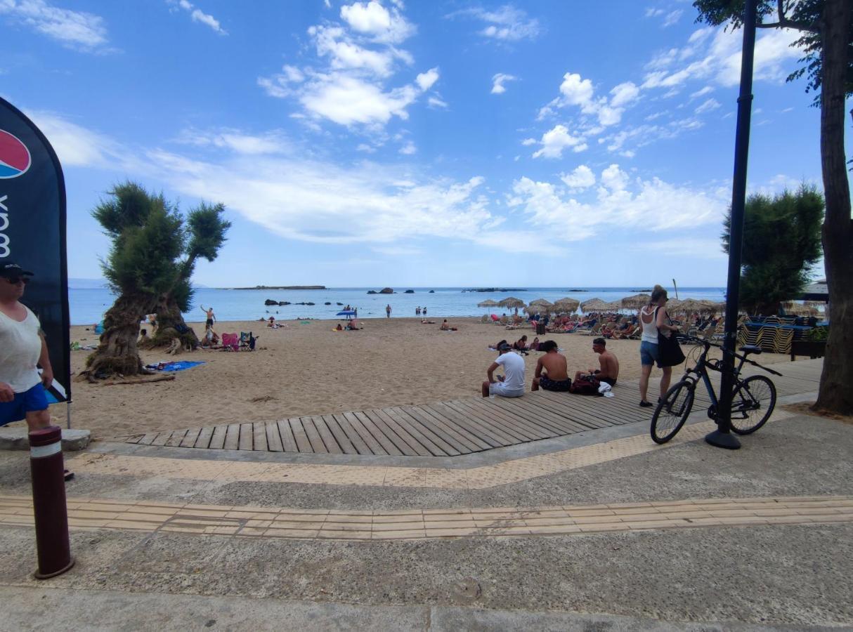 Steps From The Beach Aprt Chania  Exterior foto