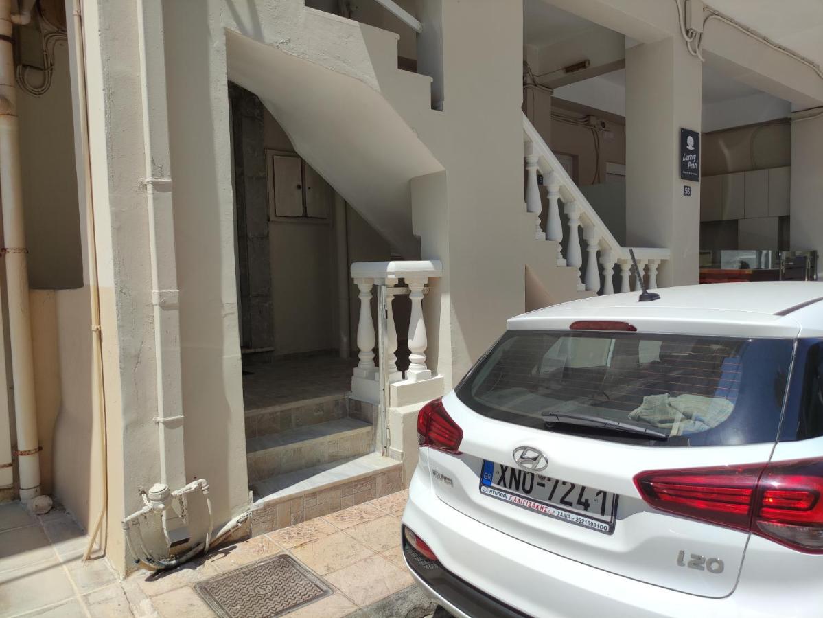 Steps From The Beach Aprt Chania  Exterior foto