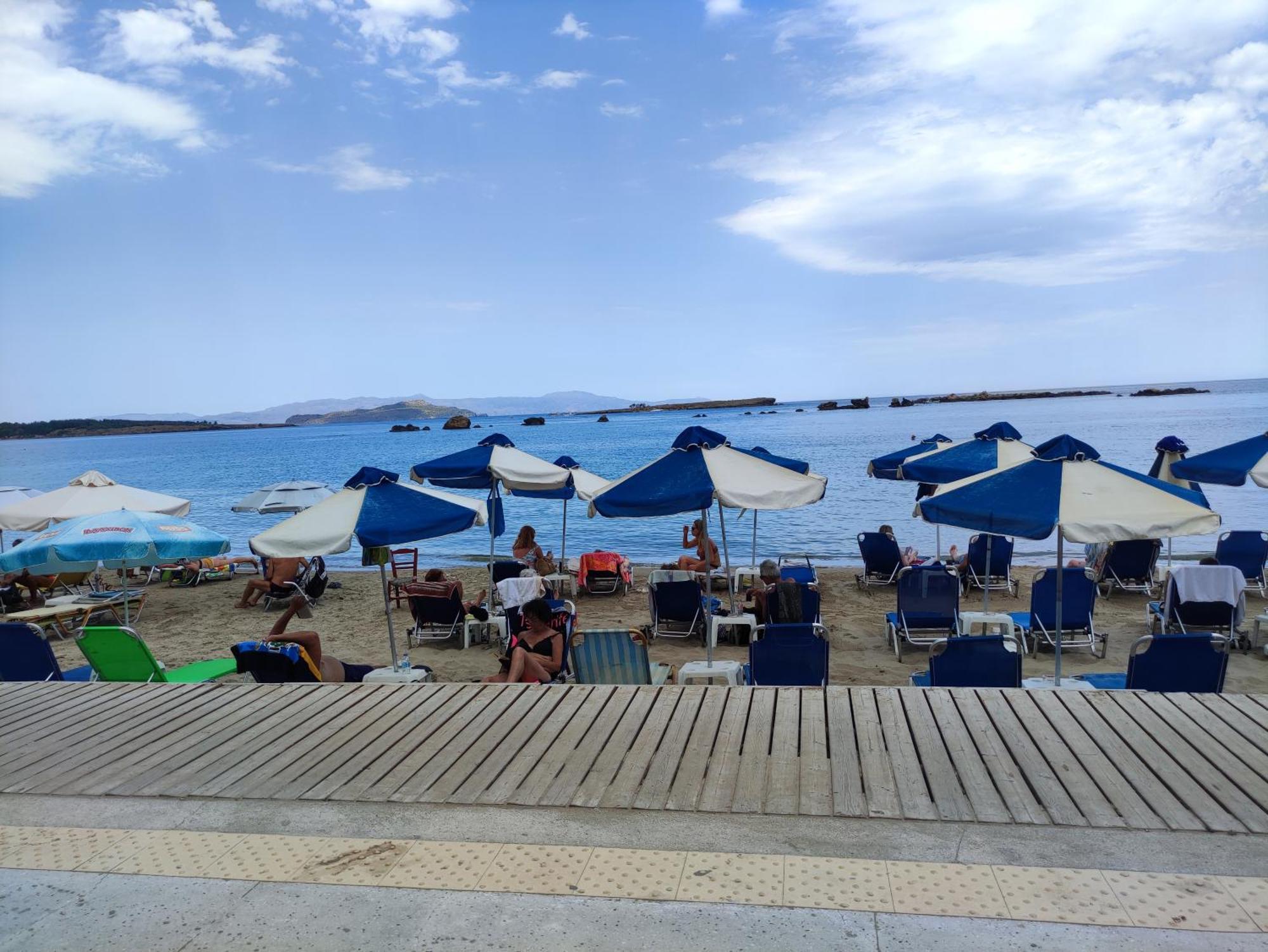 Steps From The Beach Aprt Chania  Zimmer foto