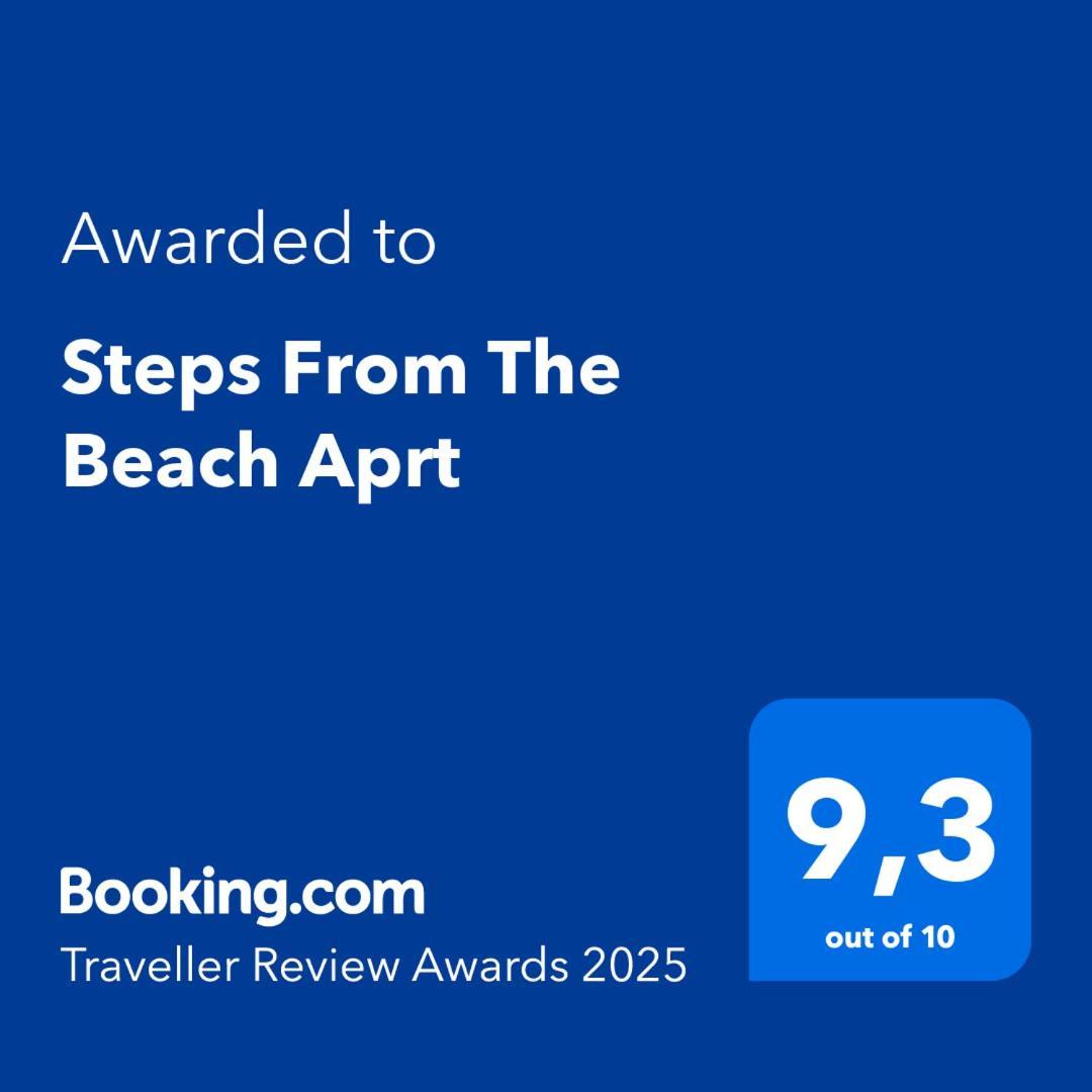 Steps From The Beach Aprt Chania  Exterior foto